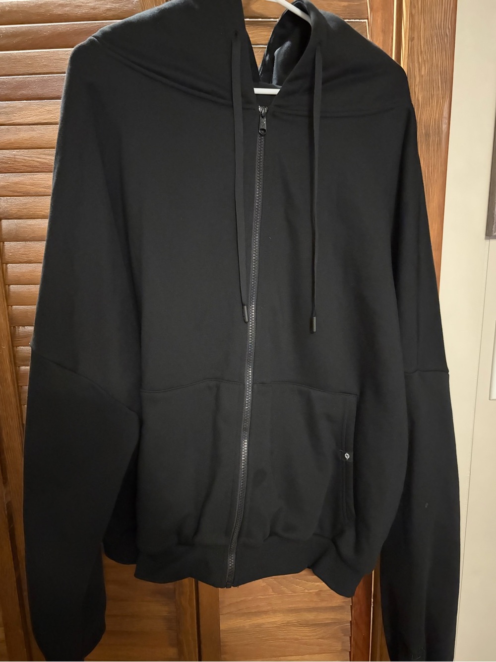 POPFLEX Black Full-Zip Hoodie Jacket